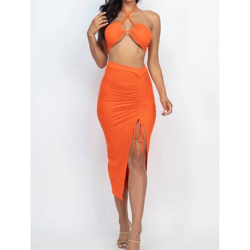 NEW CAPELLA ariel set in orange